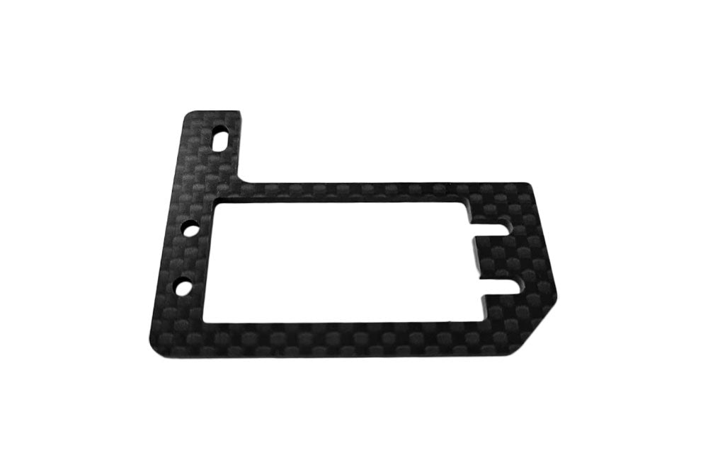 CARBON FIBER STEERING SERVO PLATE