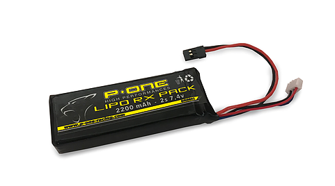 LIPO BATTERY 2S 25C at 2200 MAH 74V