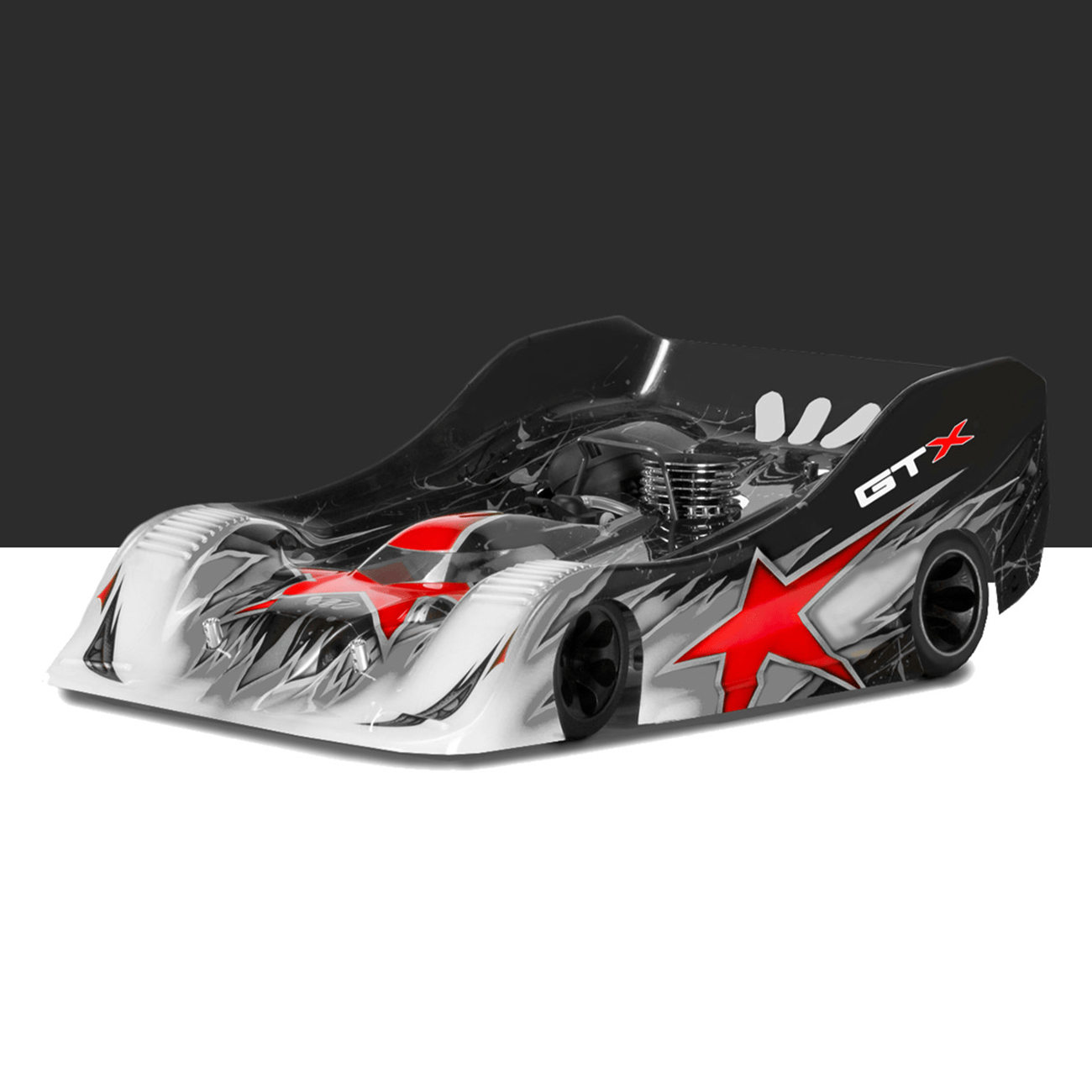 La edición pecial de Hpi Savage X 4,6 1/8 Nitro off-road modelo de coche RC-10 La edición pecial de Hpi Savage X 4,6 1/8 Nitro off-road modelo de coche RC-10
